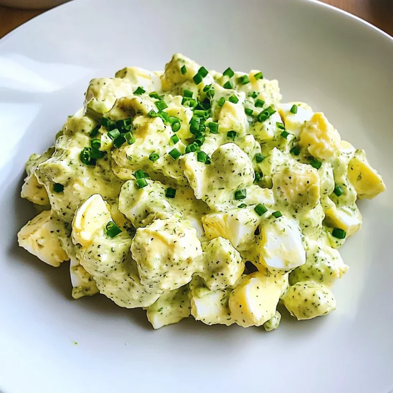KETO AVOCADO EGG SALAD RECIPE