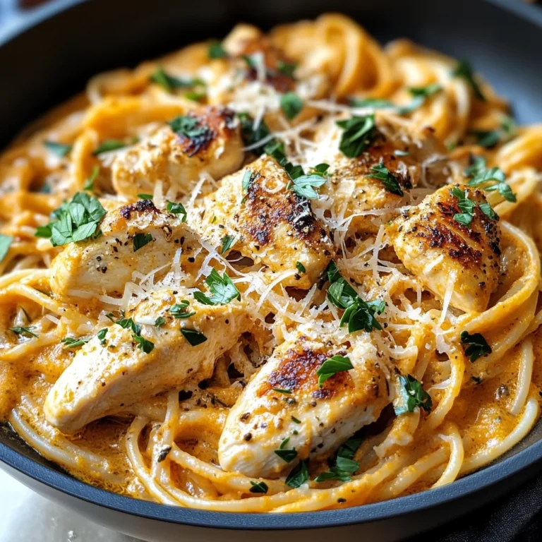 Marry Me Pumpkin Chicken Pasta
