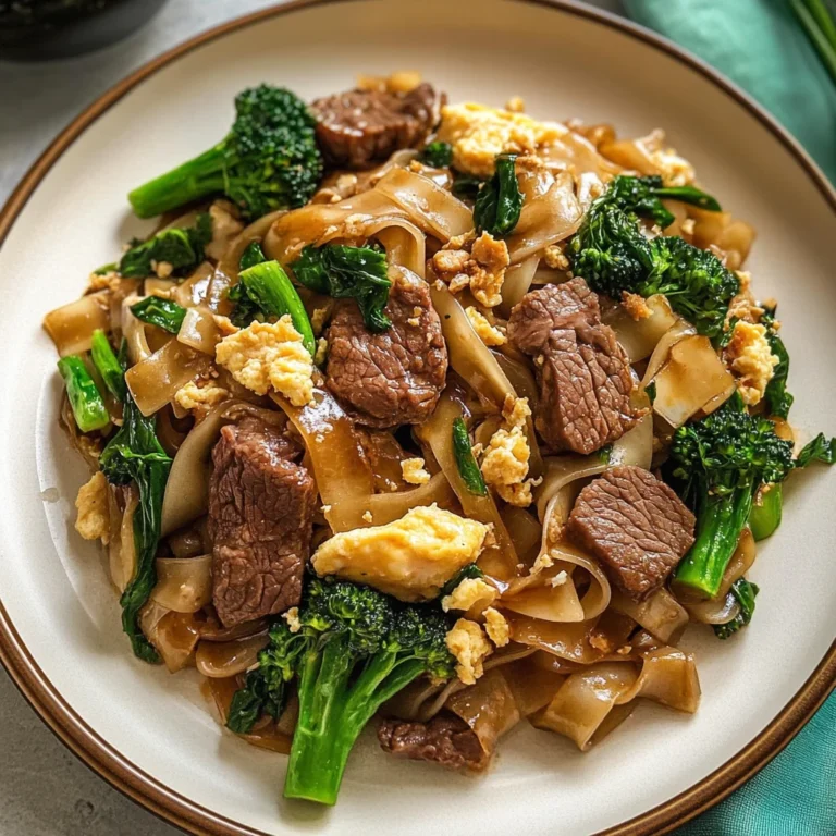 Pad See Ew (Thai Stir Fried Noodles)