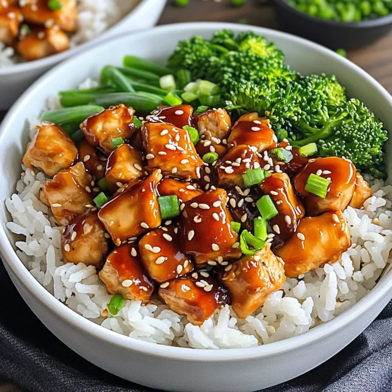 Teriyaki Chicken Rice Bowl