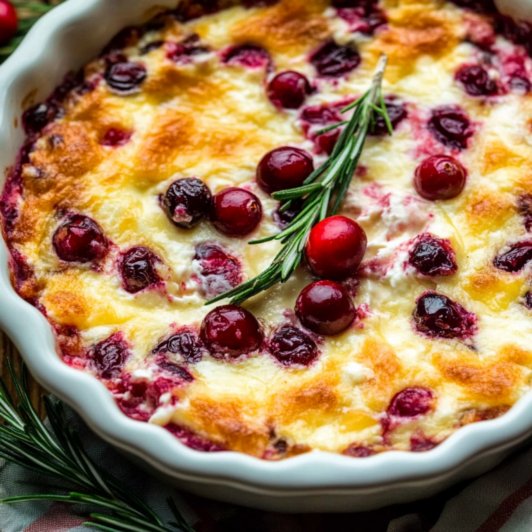 Baked Cranberry Cream Cheese Dip